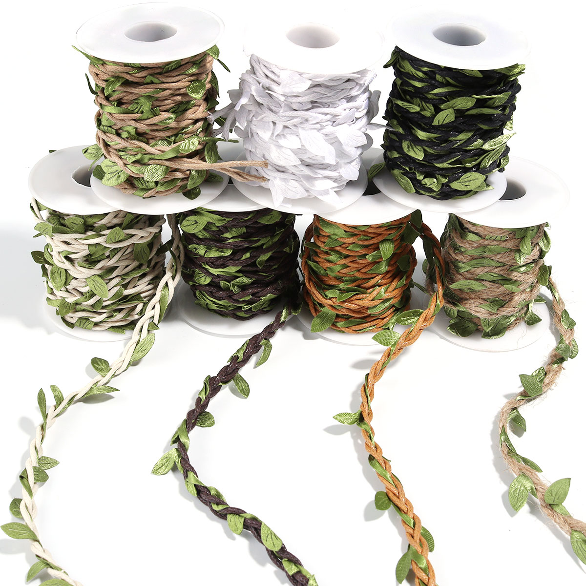 Preserved Moss Sheet - 5Yards/Roll Artificial Vine Leaves Weaving Hemp