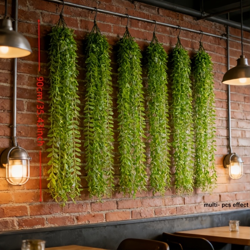 Preserved Moss Sheet - 10-Pack Artificial Willow Vines, UV Resistant