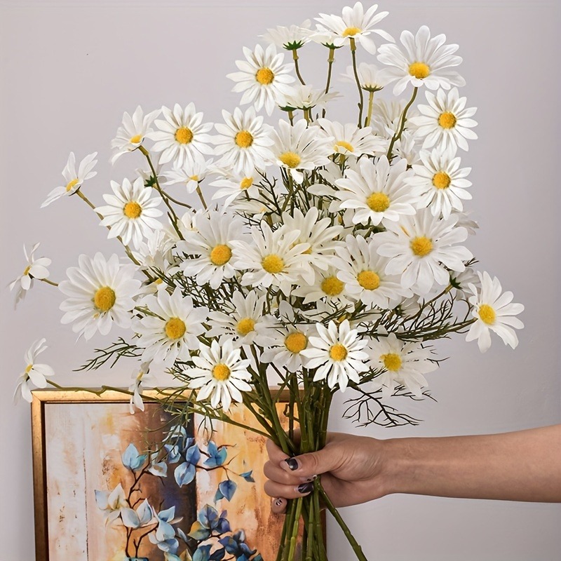 1/2/3Pcs Daisy Artificial Flow - Baby Breath Dried recension och pris