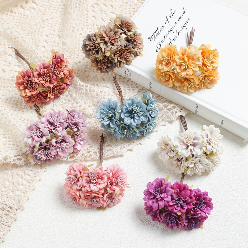 1/3Pcs 11cm Fake Silk Daisy Ar - Baby Breath Dried recension och pris