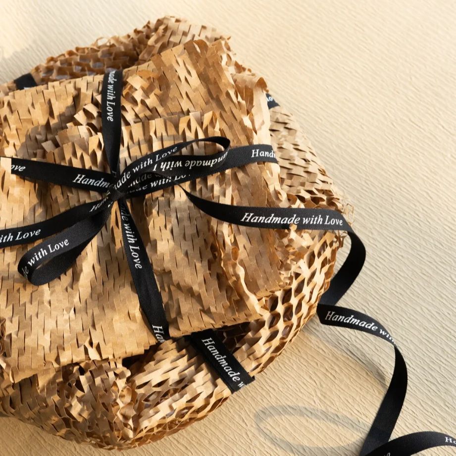 Custom Logo Cotton Ribbon for  - Florist Supply Ribbon recension och pris