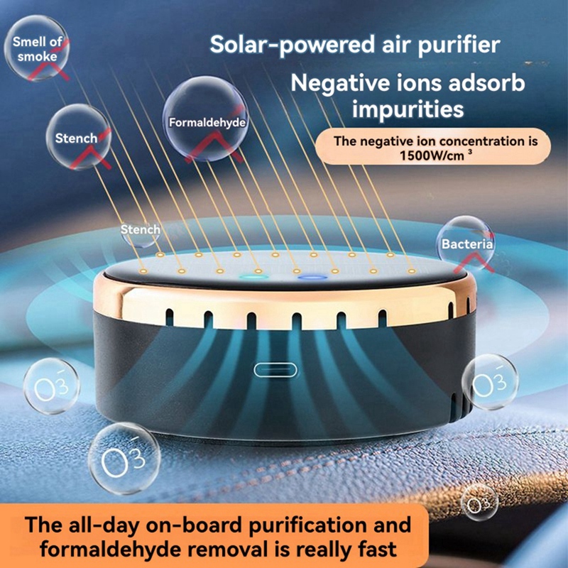 Air Purifier Solar Powered Usb - B & J Florist Supply Linwood recension och pris