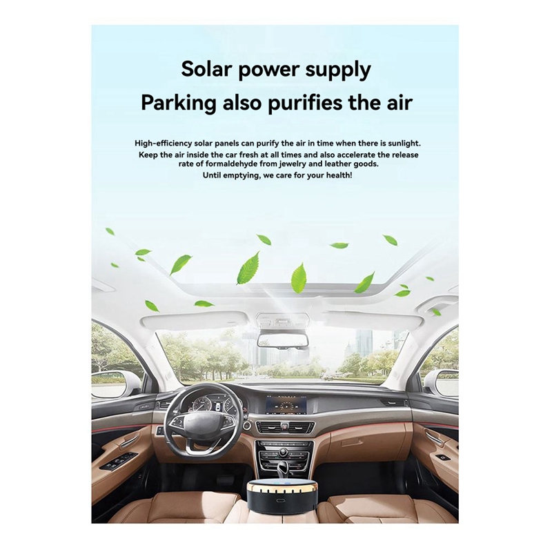 Air Purifier Solar Powered Usb - B & J Florist Supply Linwood recension och pris