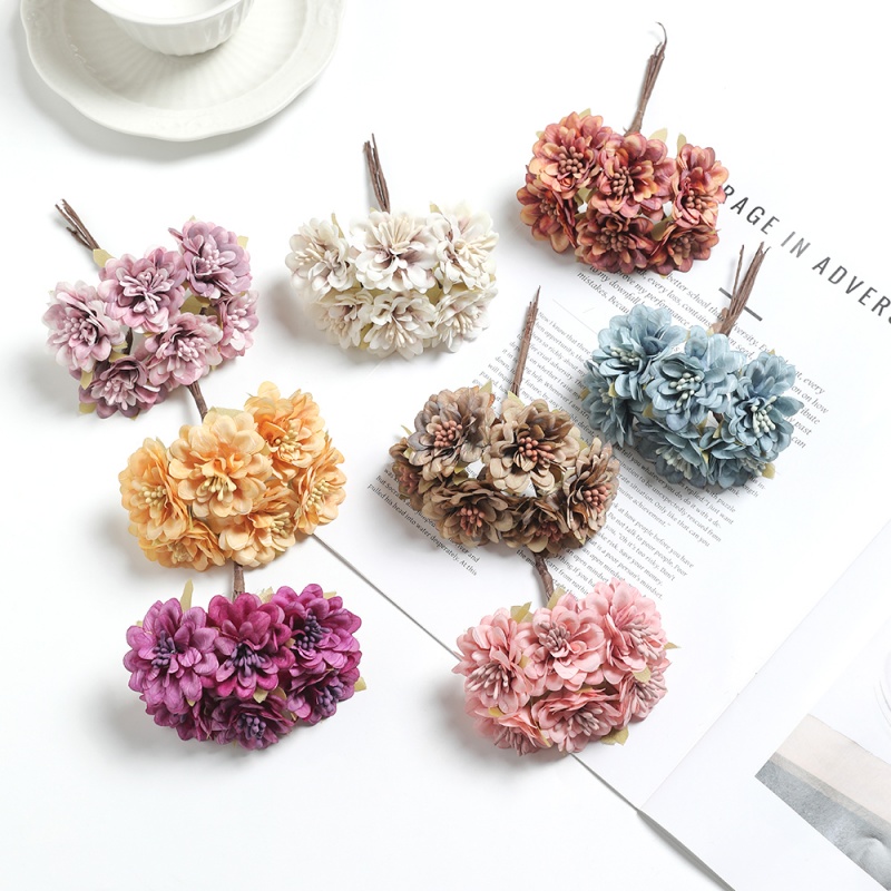 11CM Fake Silk Daisy Artificia - Baby Breath Dried recension och pris