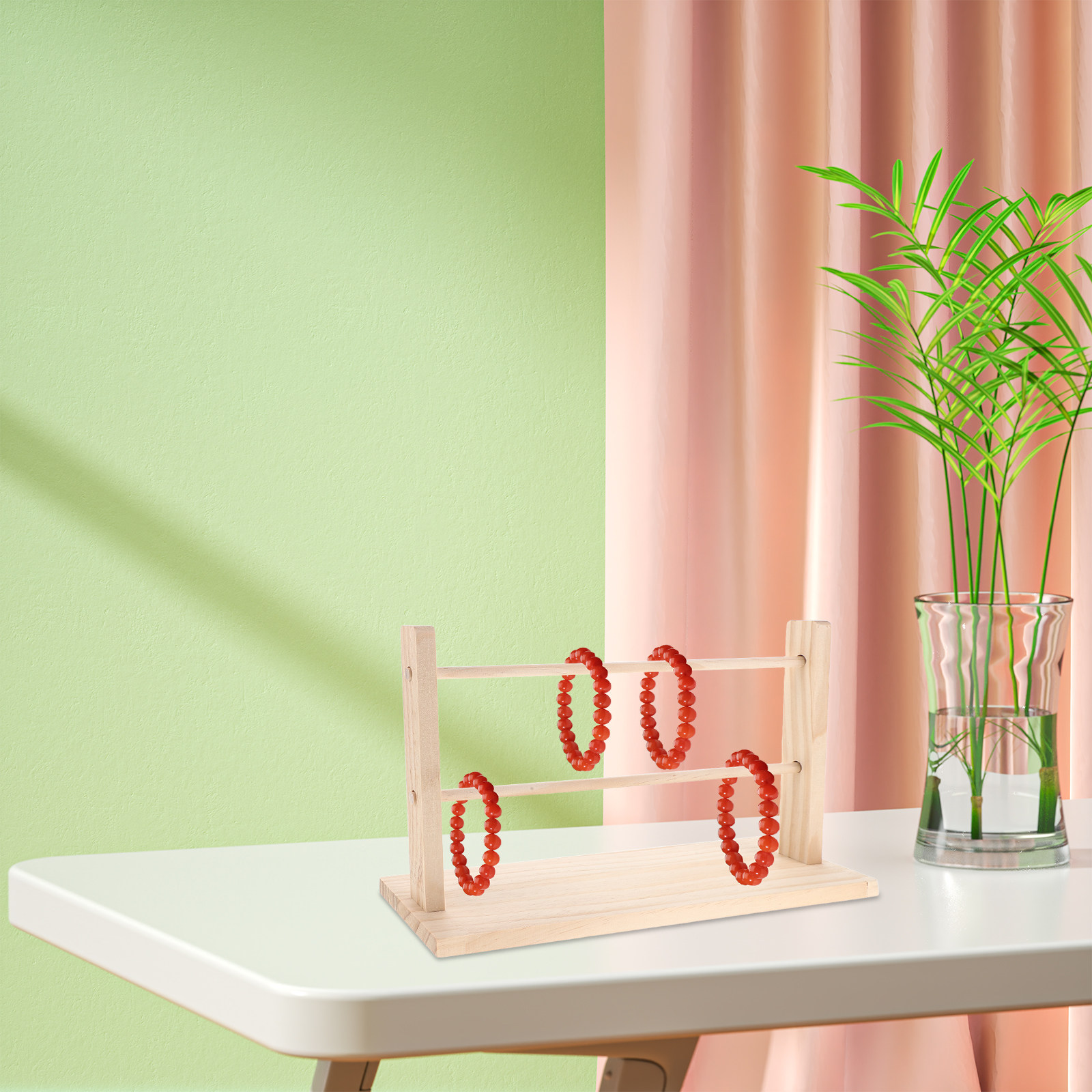Wooden Ribbon Organizer Stand  - Florist Supply Ribbon recension och pris