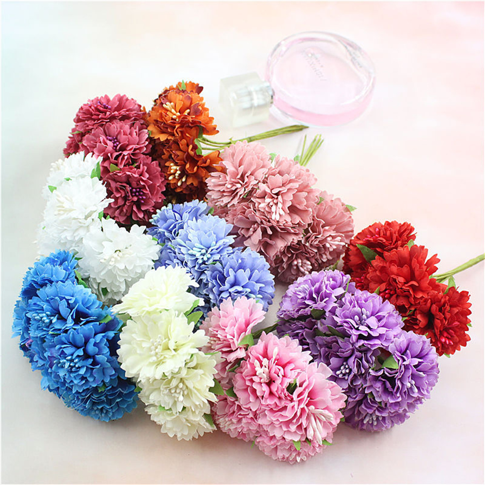 18PCS Bouquet Artificial Flowe - Baby Breath Dried recension och pris