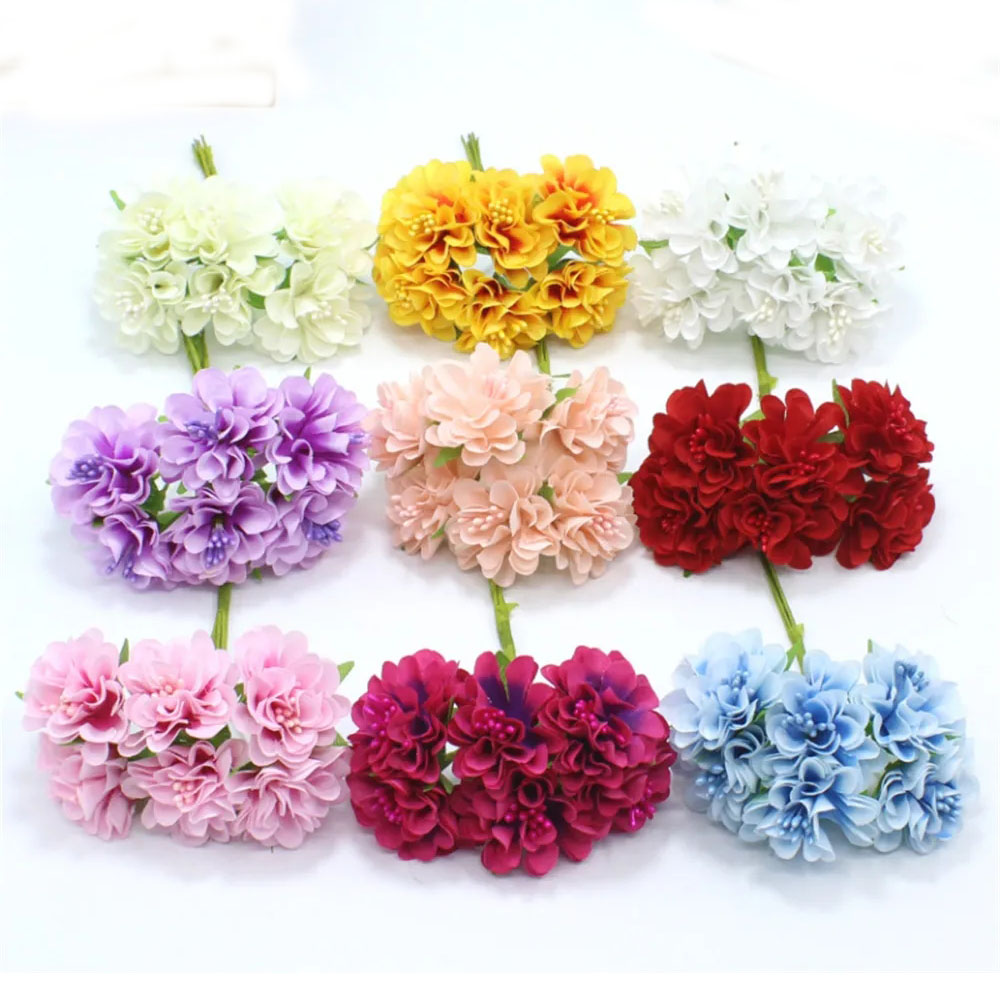 18PCS Bouquet Artificial Flowe - Baby Breath Dried recension och pris