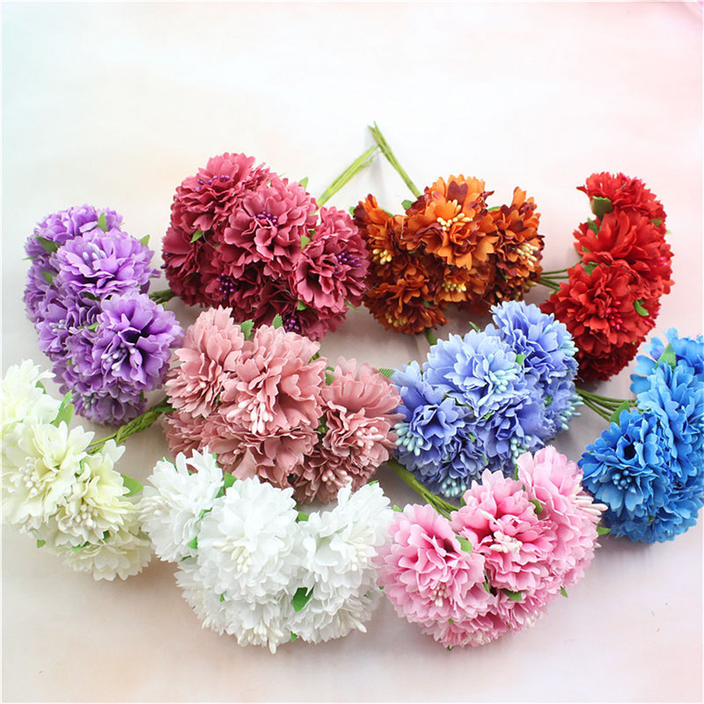 18PCS Bouquet Artificial Flowe - Baby Breath Dried recension och pris