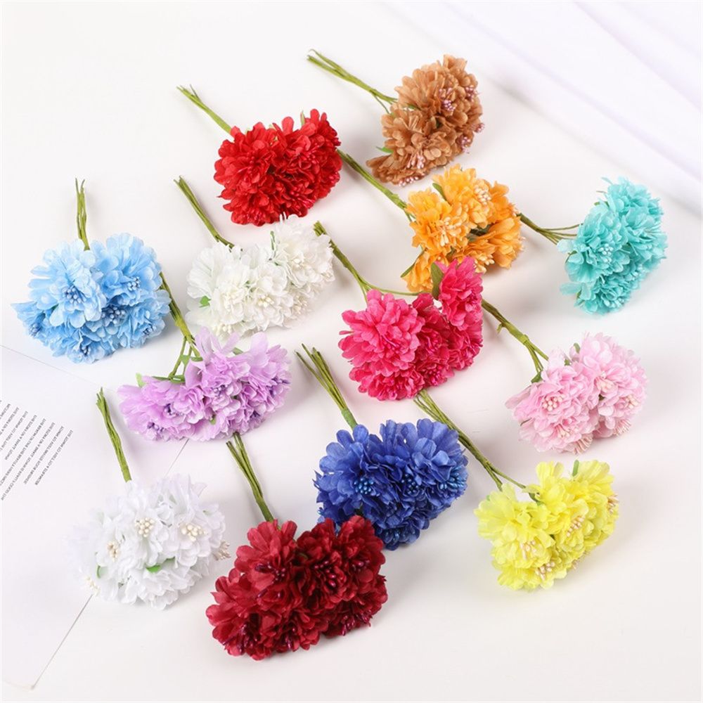 18PCS Bouquet Artificial Flowe - Baby Breath Dried recension och pris