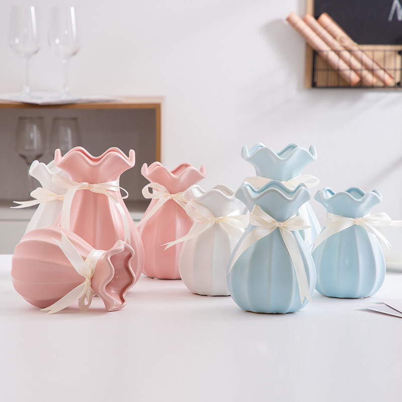 Minimalist Nordic Ceramic Vase - Florist Supply Store recension och pris