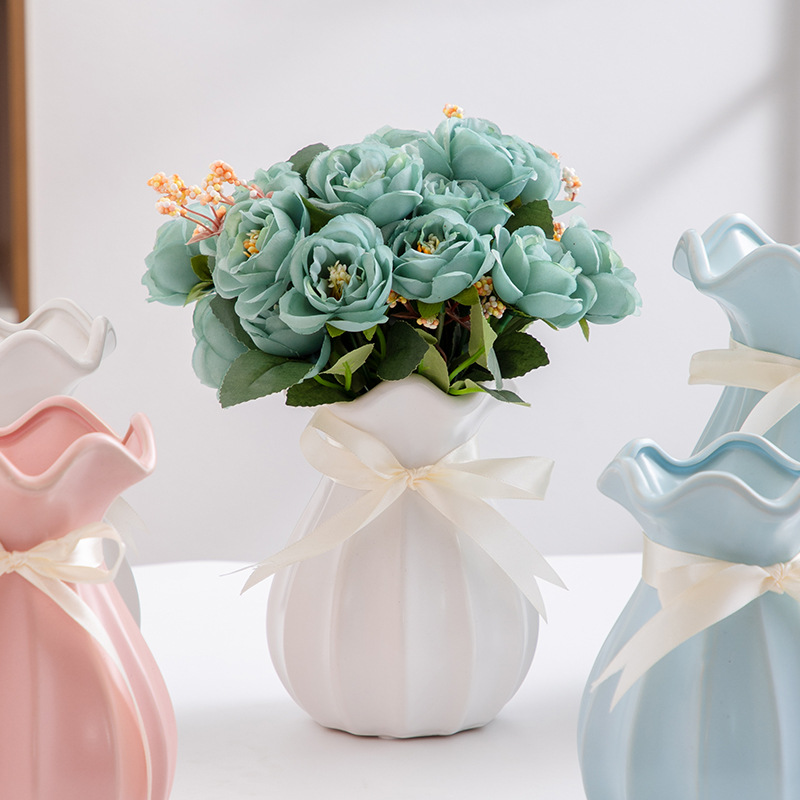 Minimalist Nordic Ceramic Vase - Florist Supply Store recension och pris