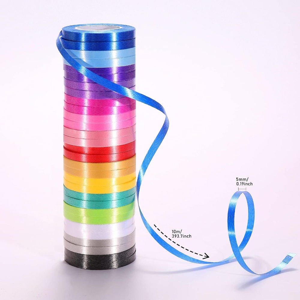 30 Rolls Colorful Curling Ribb - Florist Supply Ribbon recension och pris