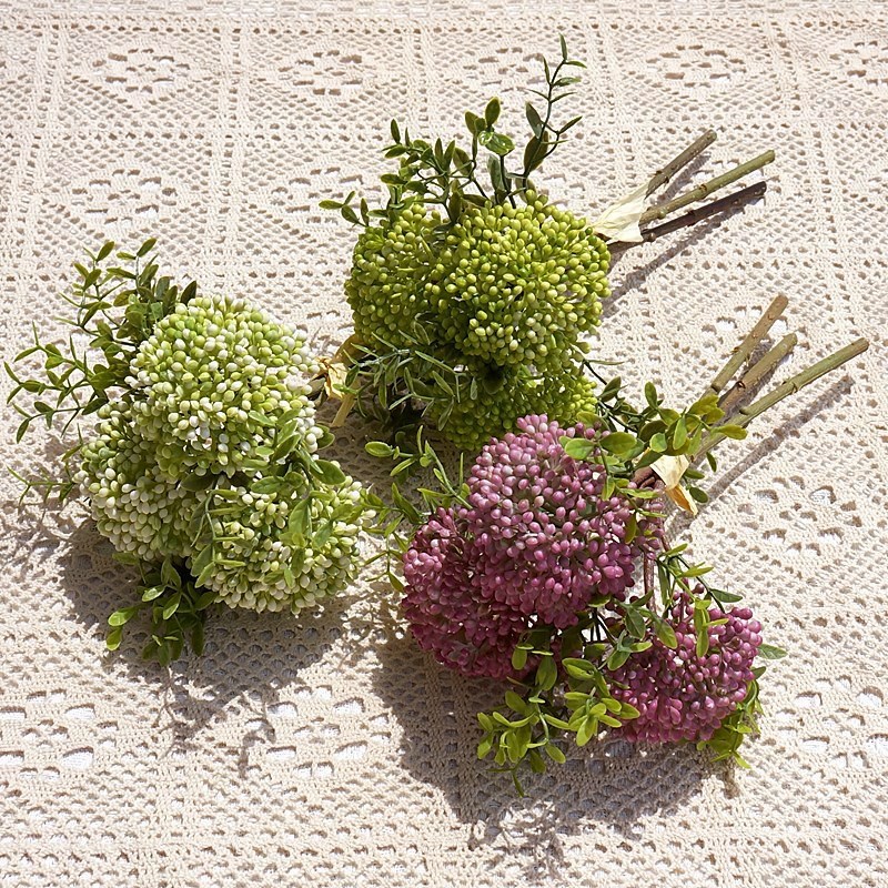 11 Inch Hydrangea and Oat Grap - Baby Breath Dried recension och pris