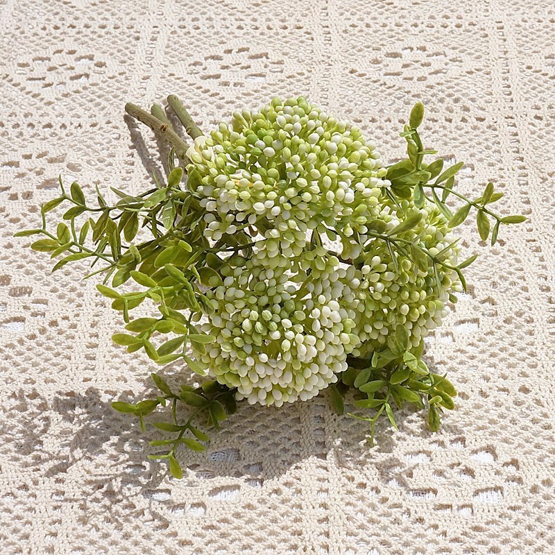 11 Inch Hydrangea and Oat Grap - Baby Breath Dried recension och pris