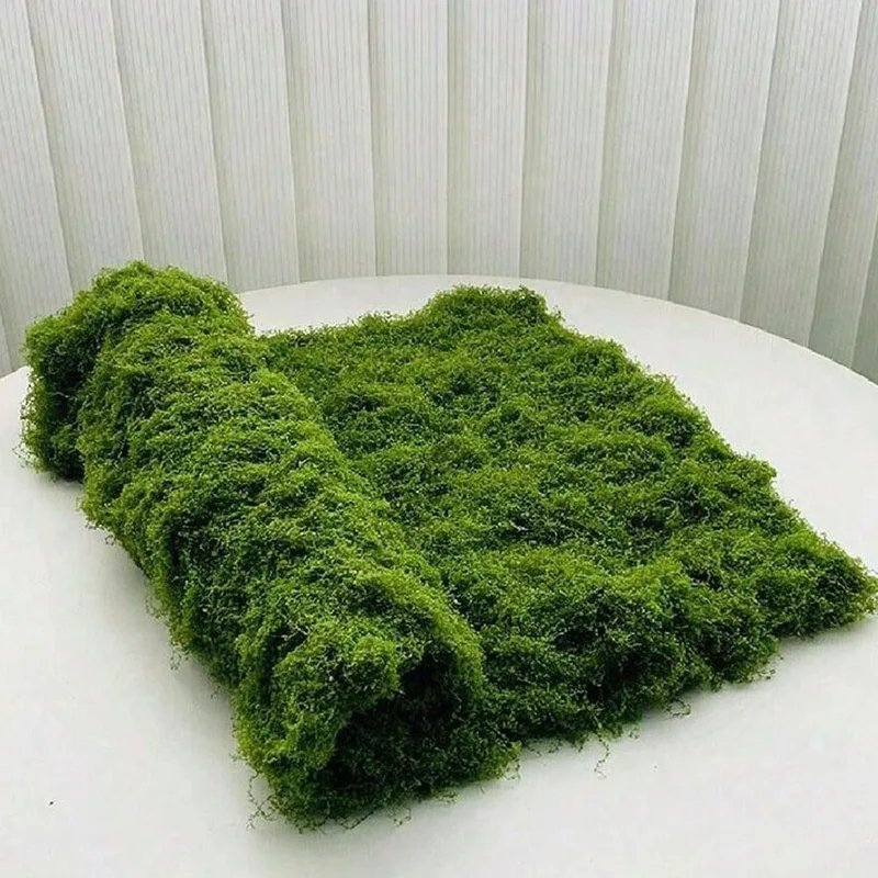 Artificial moss for micro-land - Preserved Moss Sheet recension och pris
