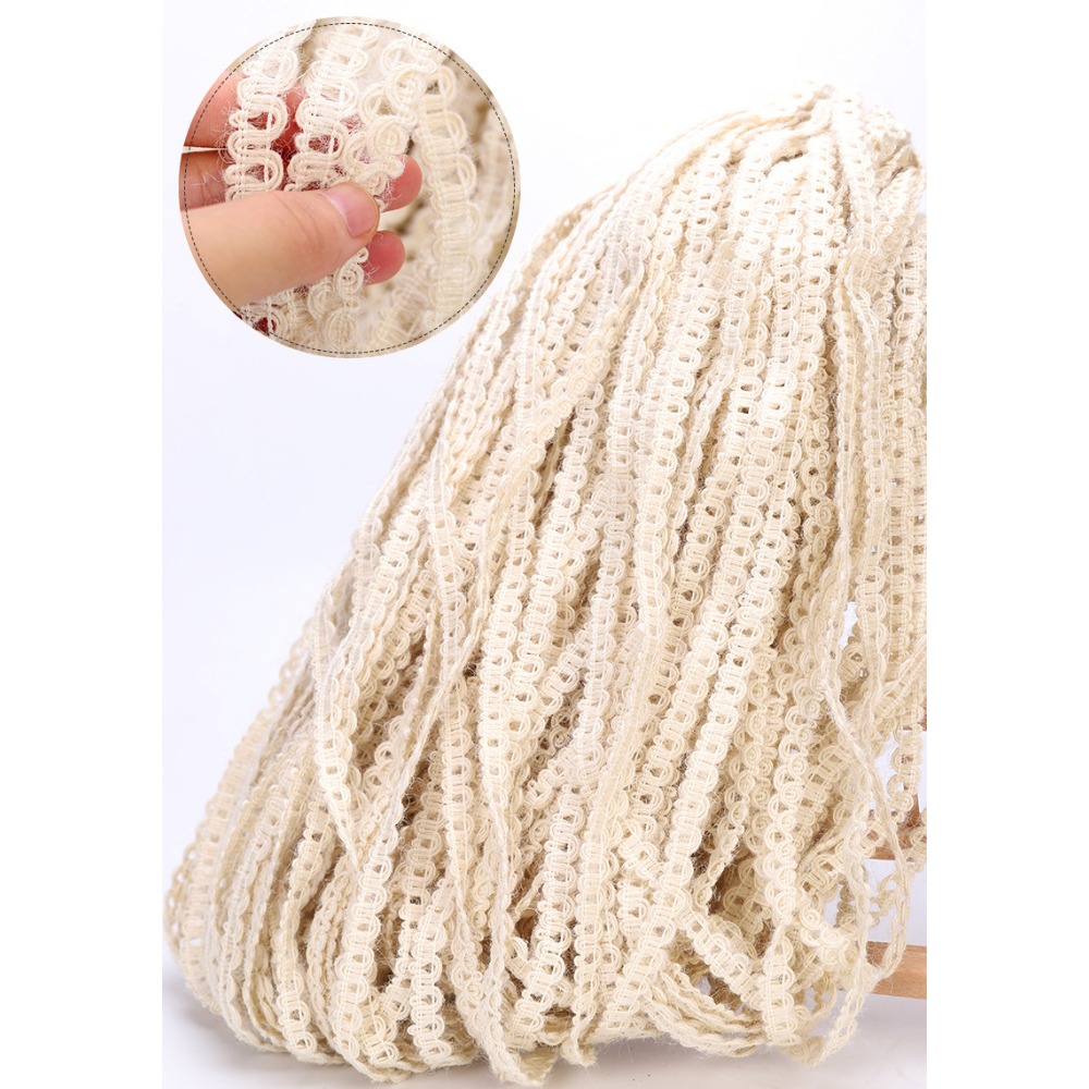 10m Lace Linen Ribbon DIY Bouq - Florist Supply Ribbon recension och pris