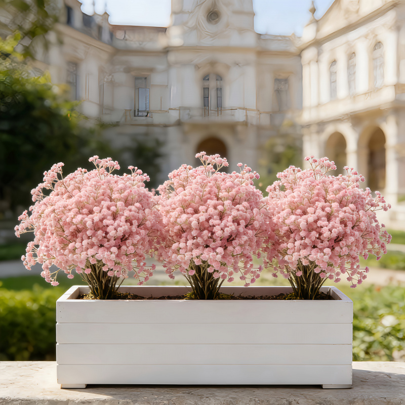 130-Stem Pink Gypsophila Artif - Baby Breath Dried recension och pris