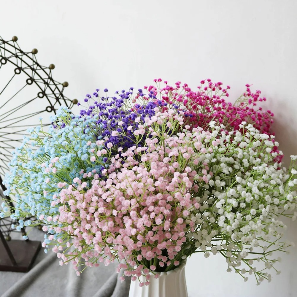 108Heads Artificial Flowers Pl - Baby Breath Dried recension och pris