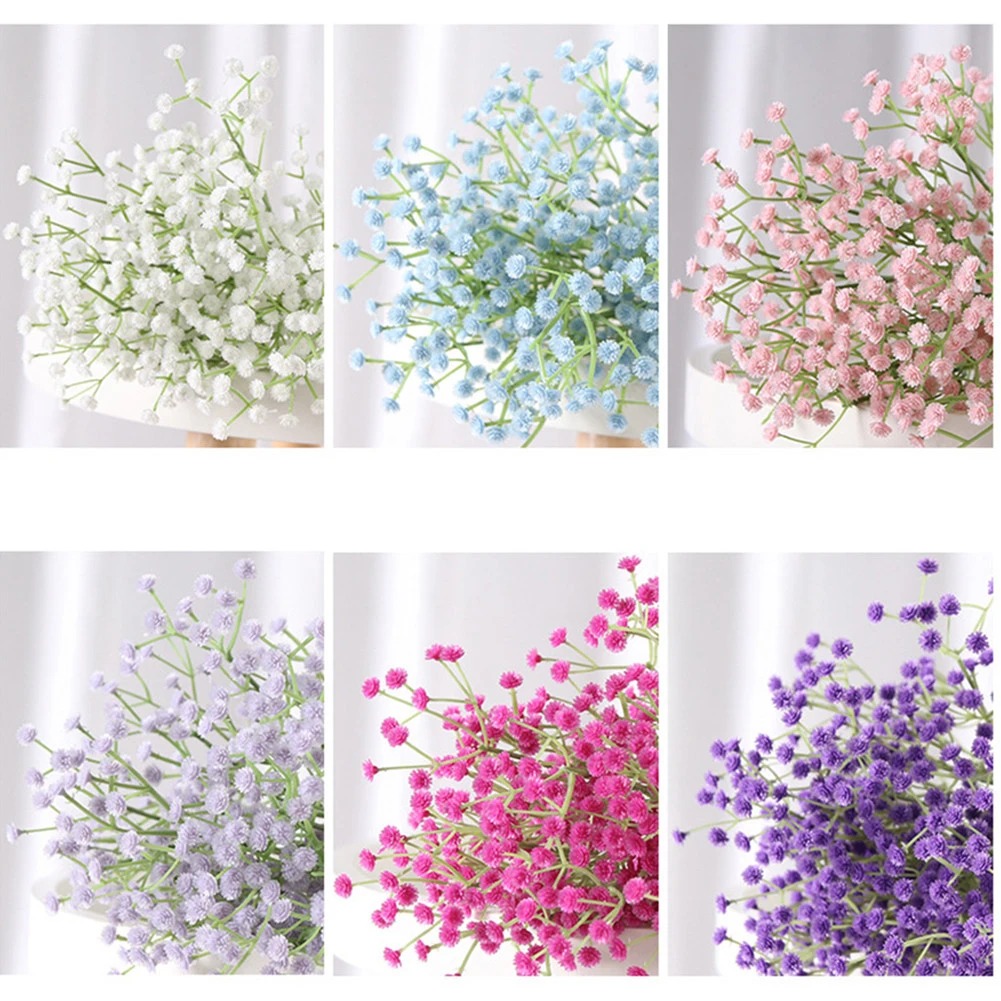108Heads Artificial Flowers Pl - Baby Breath Dried recension och pris