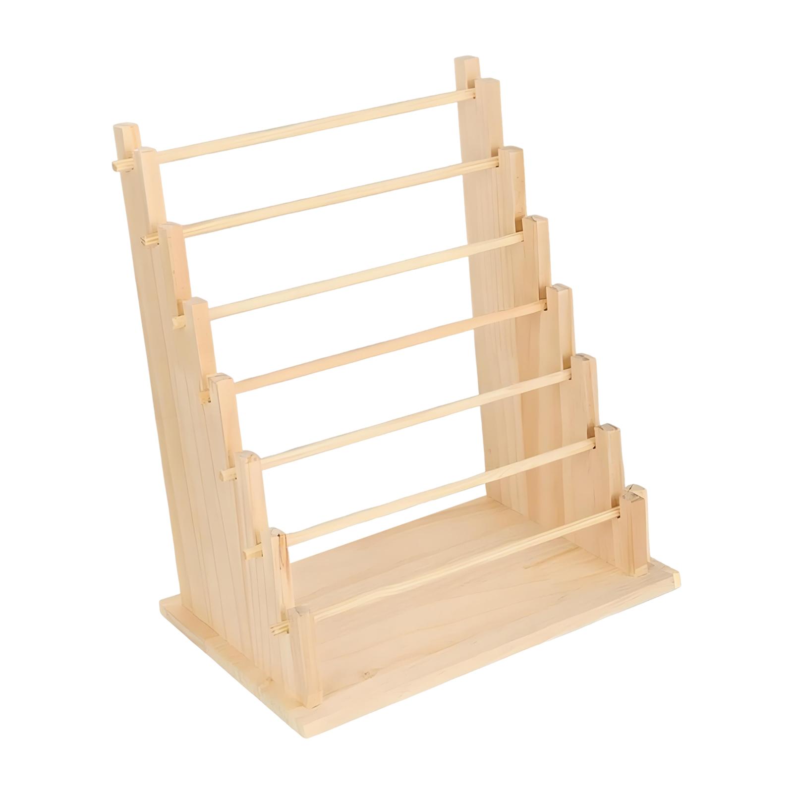 Wooden Ribbon Holder Organizer - Florist Supply Ribbon recension och pris